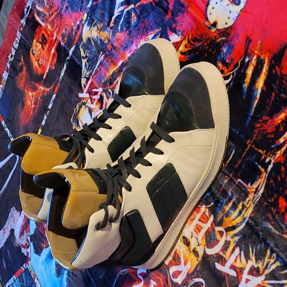 Bally hightop sneakers